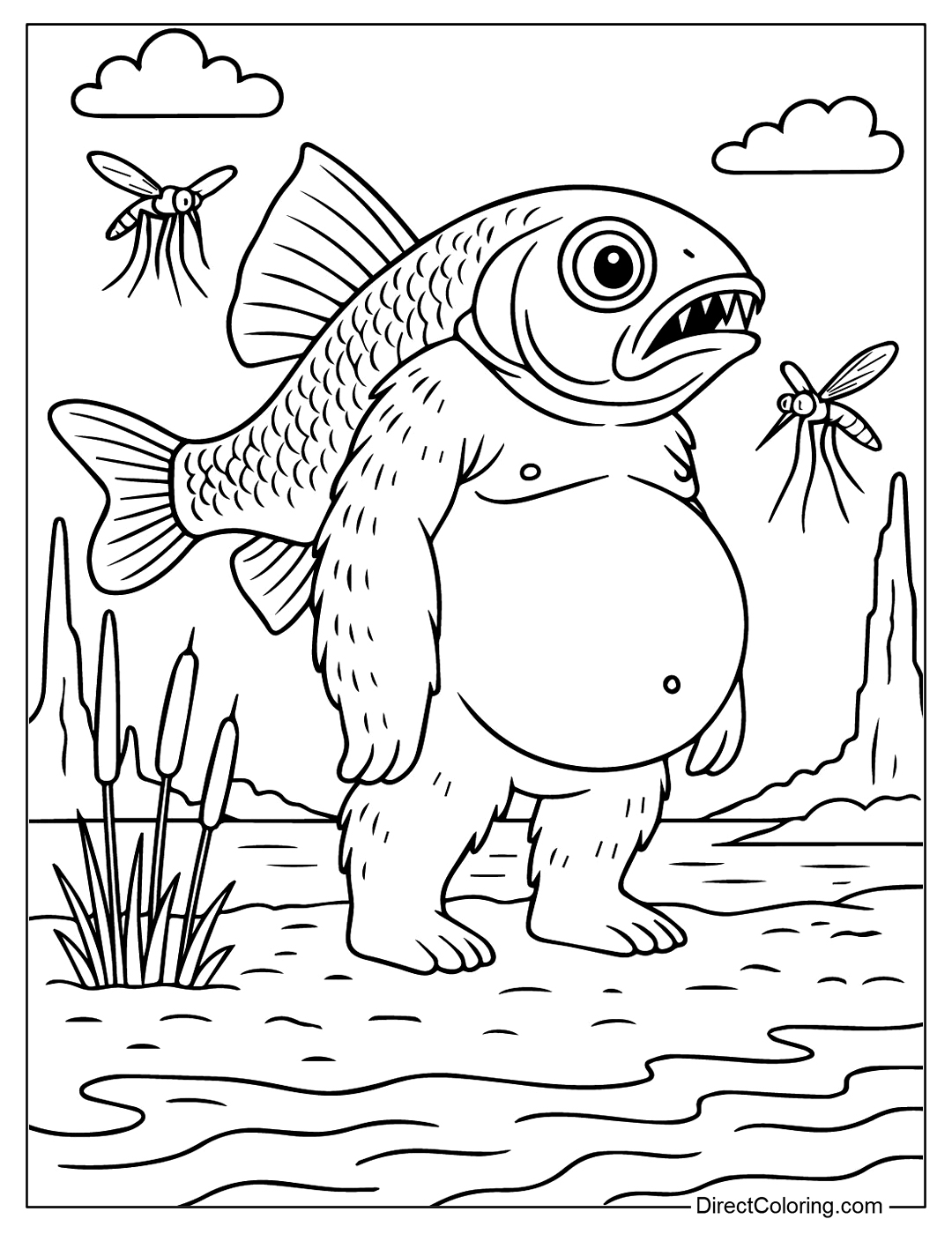 Trippi Troppi V1 Coloring Page